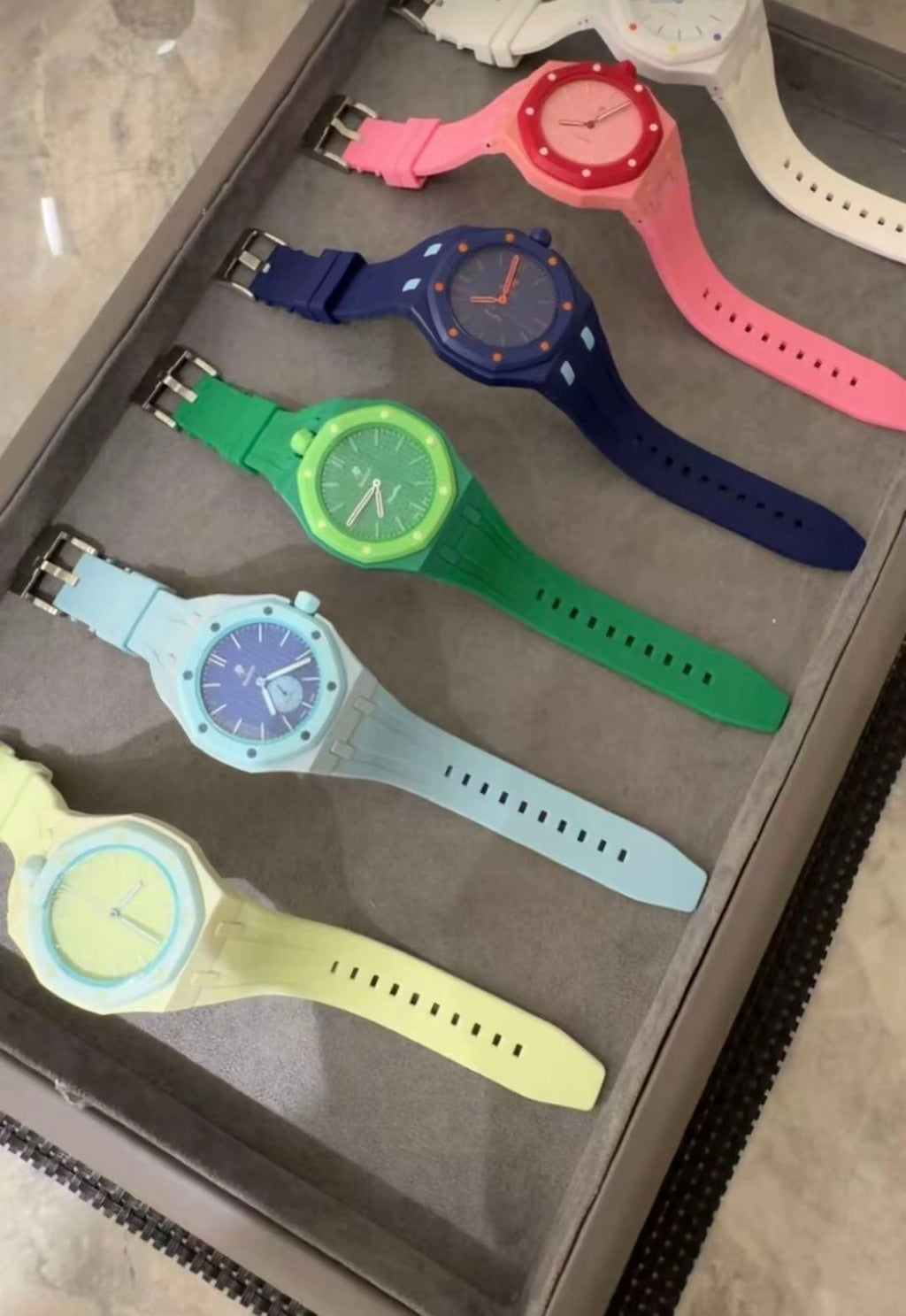 montre Audemars piguet Swatch style inspiré