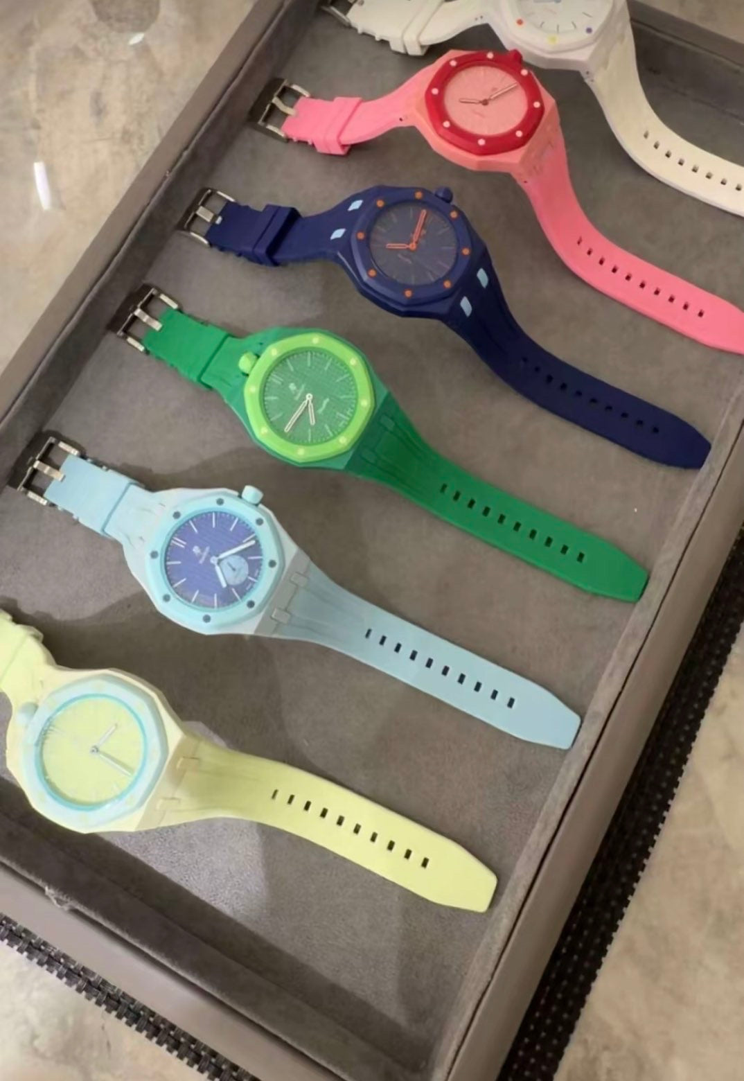montre Audemars piguet Swatch style inspiré